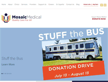 Tablet Screenshot of mosaicmedical.org